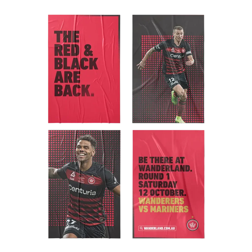 Western Sydney Wanderers FC 2019_20 Outdoor Advertising Campaign