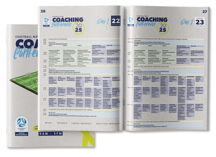 football-nsw-coaching-conference-program