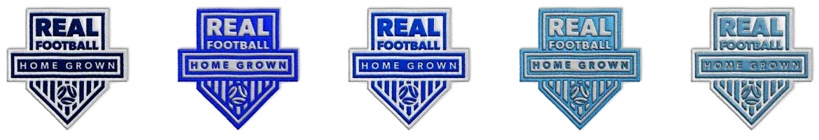 Real Football - homegrown badges